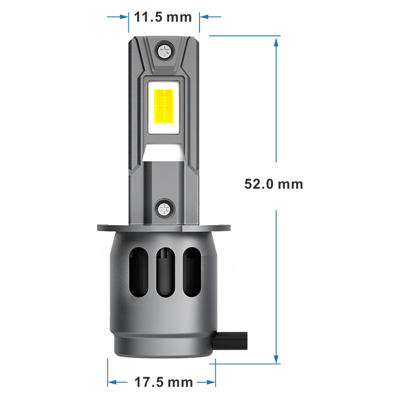 Ultra-Bright FH PRO CANBUS H3 LED Headlight – 12V/24V, Plug & Play, No Glare,Ultra-Bright FH PRO CANBUS H3 LED Headlight – 12V/24V, Plug & Play, No Glare,NSSC LIGHTING