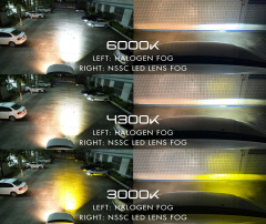 3 inch 45W/55W LED lens fog light tri-color 301AT,3 inch 45W/55W LED lens fog light tri-color 301AT,NSSC LIGHTING