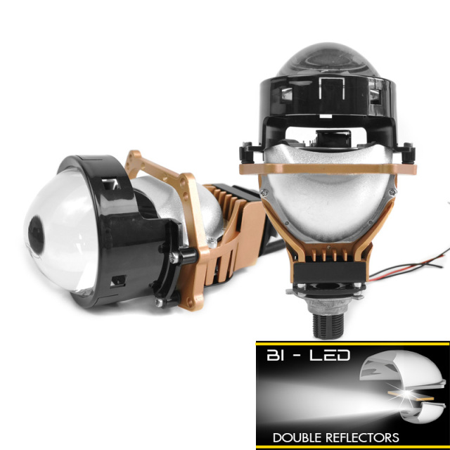 3 inch BI-LED lens projector 70W/80W Double reflector cups LED headlight,3 inch BI-LED lens projector 70W/80W Double reflector cups LED headlight,NSSC LIGHTING