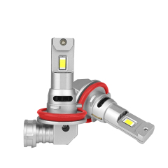 Trouble-Free CANBUS LED Headlight Bulb: FH PRO H8 H9 H11 H16 Silver, 12V/24V for All Vehicles,Trouble-Free CANBUS FH PRO H11 Silver LED Headlight Bulb – 12V/24V, High Brightness for Cars & Trucks,NSSC LIGHTING