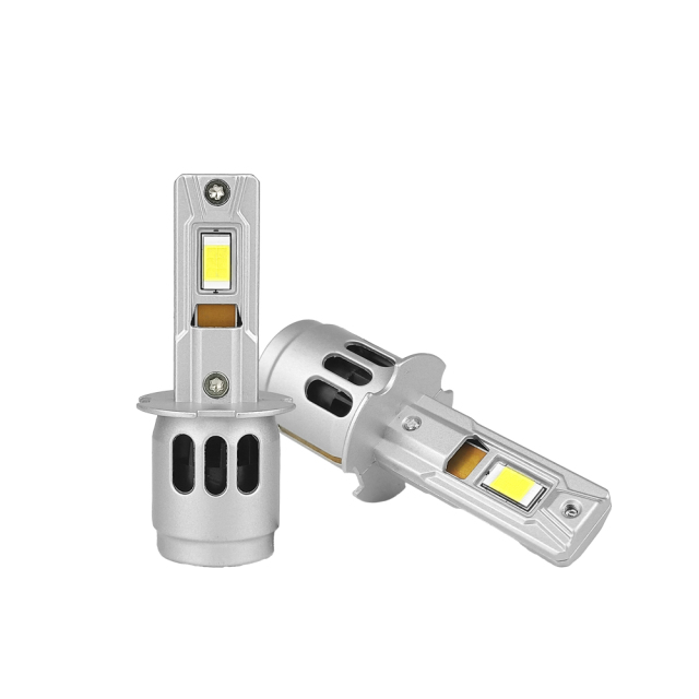 Trouble-Free CANBUS LED Headlight Bulb: FH PRO H3 Silver, 12V/24V for All Vehicles,Trouble-Free CANBUS FH PRO H3 Silver LED Headlight Bulb – 12V/24V, High Brightness for Cars & Trucks,NSSC LIGHTING