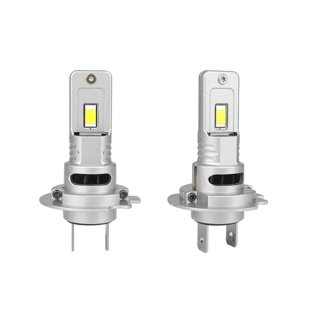 Trouble-Free CANBUS LED Headlight Bulb: FH PRO H7 H18 Silver, 12V/24V for All Vehicles,Trouble-Free CANBUS FH PRO H7 H18 Silver LED Headlight Bulb – 12V/24V, High Brightness for Cars & Trucks,NSSC LIGHTING