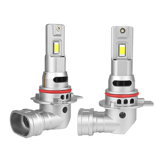 Trouble-Free CANBUS LED Headlight Bulb: FH PRO HIR2 9012 Silver, 12V/24V for All Vehicles,Trouble-Free CANBUS FH PRO 9012 Silver LED Headlight Bulb – 12V/24V, High Brightness for Cars & Trucks,NSSC LIGHTING