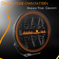 N9Y-Creative Series: 9" Customizable LED Auxiliary Light with Personalized Design & Driving Beam,N9Y-Creative Series: 9" Customizable LED Auxiliary Light with Personalized Design & Driving Beam,NSSC LIGHTING