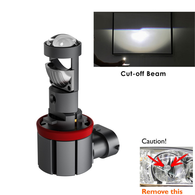 H11 Mini LED Headlight Bulb - NL19HS Ultra-Compact 19mm Lens for Easy Plug & Play Installation,H11 Mini LED Headlight Bulb - NL19HS Ultra-Compact 19mm Lens for Easy Plug & Play Installation,NSSC LIGHTING