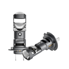 H7 Mini LED Headlight Bulb - NL19HS Ultra-Compact 19mm Lens for Easy Plug & Play Installation,H7 Mini LED Headlight Bulb 19mm Lens | Plug & Play H7 LED Conversion Kit for Cars Trucks | Sharp Cut-off Beam, 9-32V,NSSC LIGHTING