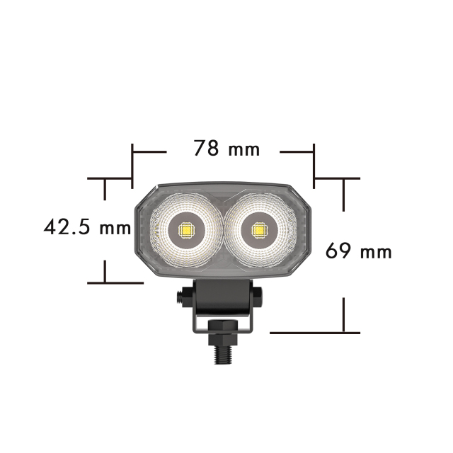 WL-02 12W Ultra Wide Flood LED Work Lamp | Compact IP68, 9-50V DC for Truck Tractor Construction Machine lighting,WL-02 12W Ultra Wide Flood LED Work Lamp | Compact IP68, 9-50V DC for Truck Tractor Construction Machine lighting,NSSC LIGHTING