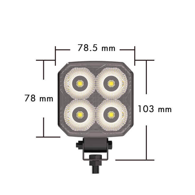 WL-04 24W Ultra Wide Flood LED Work Lamp | Compact IP68, 9-50V DC for Truck Tractor Construction Machine lighting,WL-02 12W Ultra Wide Flood LED Work Lamp | Compact IP68, 9-50V DC for Truck Tractor Construction Machine lighting,NSSC LIGHTING