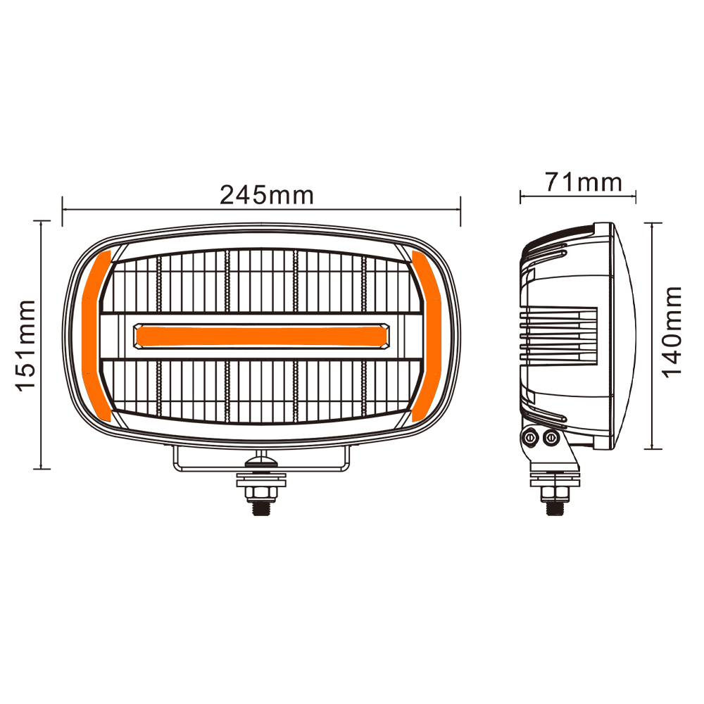 N9F-T 105W Oval 10 inch LED Driving Light – 640m Throw, Dual ECE Approval (R149 + R148),N9F-T 105W Oval 10 inch LED Driving Light – 640m Throw, Dual ECE Approval (R149 + R148),NSSC LIGHTING