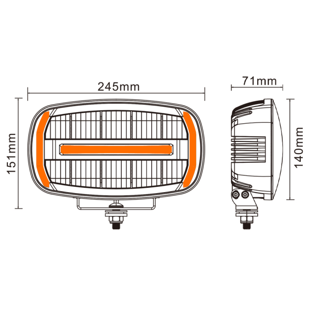 N9F-T 105W Oval 10 inch LED Driving Light – 640m Throw, Dual ECE Approval (R149 + R148),N9F-T 105W Oval 10 inch LED Driving Light – 640m Throw, Dual ECE Approval (R149 + R148),NSSC LIGHTING
