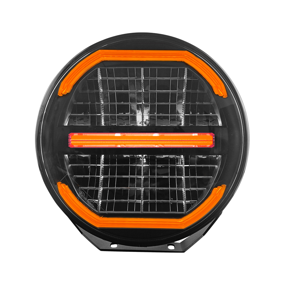 600m ECE R149 R148 approval N9Y-T 115W 9 inch LED Auxiliary driving light,115W 9" LED Off-Road Light 600m Illumination IP68 Waterproof for Truck SUV,NSSC LIGHTING