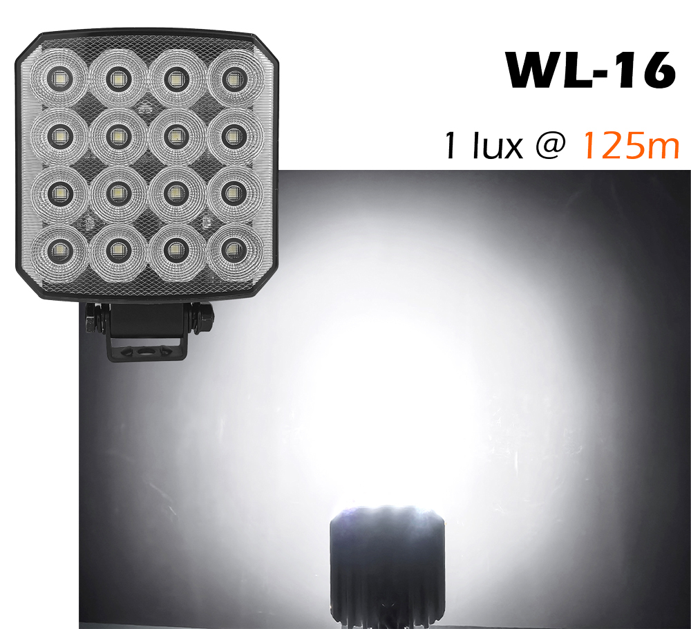 WL-16 90W Ultra Wide Flood LED Work Lamp | Compact IP68, 9-50V DC for Truck Tractor Construction Machine lighting,WL-16 90W Ultra Wide Flood LED Work Lamp | Compact IP68, 9-50V DC for Truck Tractor Construction Machine lighting,NSSC LIGHTING