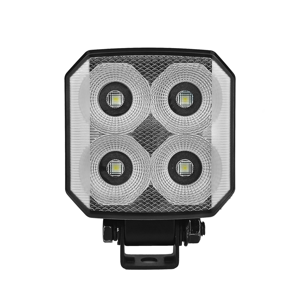 3‑Color Ultra Wide Flood LED Work Lamp | WL-04T – 24W, IP68, 9‑50V DC, Ideal for Trucks & Machinery,24W 3-Color LED Work Light IP68 9-50V – for Tractor Truck Machinery WL-04T,NSSC LIGHTING