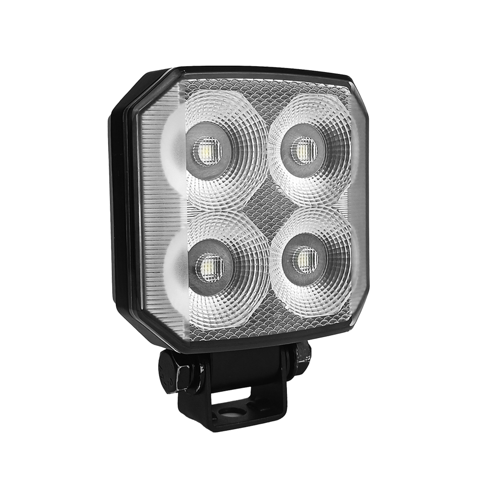 3‑Color Ultra Wide Flood LED Work Lamp | WL-04T – 24W, IP68, 9‑50V DC, Ideal for Trucks & Machinery,24W 3-Color LED Work Light IP68 9-50V – for Tractor Truck Machinery WL-04T,NSSC LIGHTING