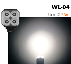 3‑Color Ultra Wide Flood LED Work Lamp | WL-04T – 24W, IP68, 9‑50V DC, Ideal for Trucks & Machinery,24W 3-Color LED Work Light IP68 9-50V – for Tractor Truck Machinery WL-04T,NSSC LIGHTING