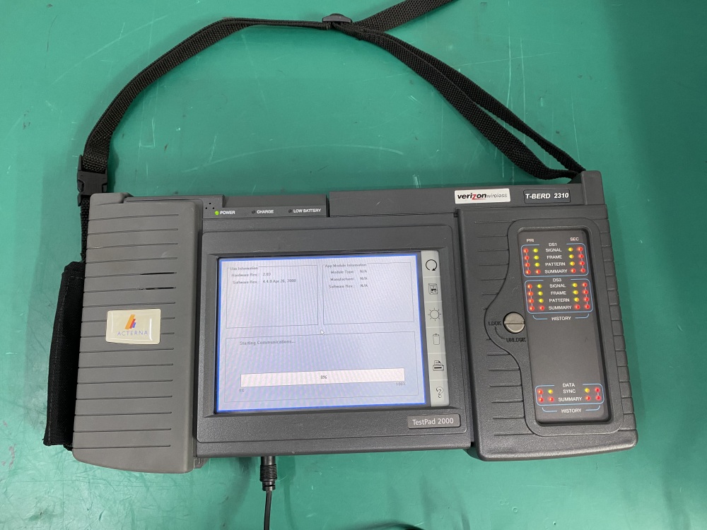 ACTERNA TestPad 2000 T-BERD 2310 Communication and Network Analyzer Pad -2