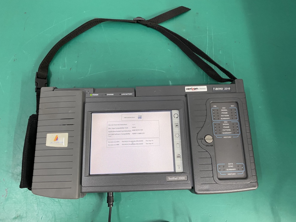 ACTERNA TestPad 2000 T-BERD 2310 Communication and Network Analyzer Pad -2