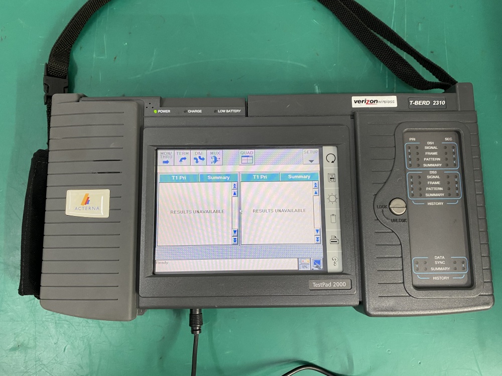 ACTERNA TestPad 2000 T-BERD 2310 Communication and Network Analyzer Pad -2