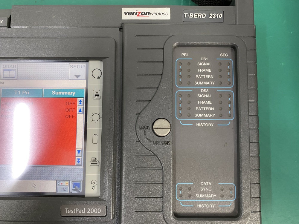 ACTERNA TestPad 2000 T-BERD 2310 Communication and Network Analyzer Pad -2