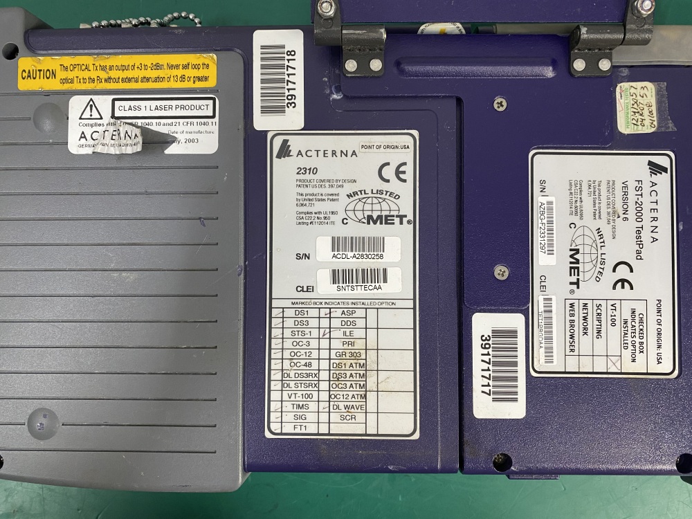 ACTERNA TestPad FST-2310 Communication and Network Analyzer Pad For Parts -1