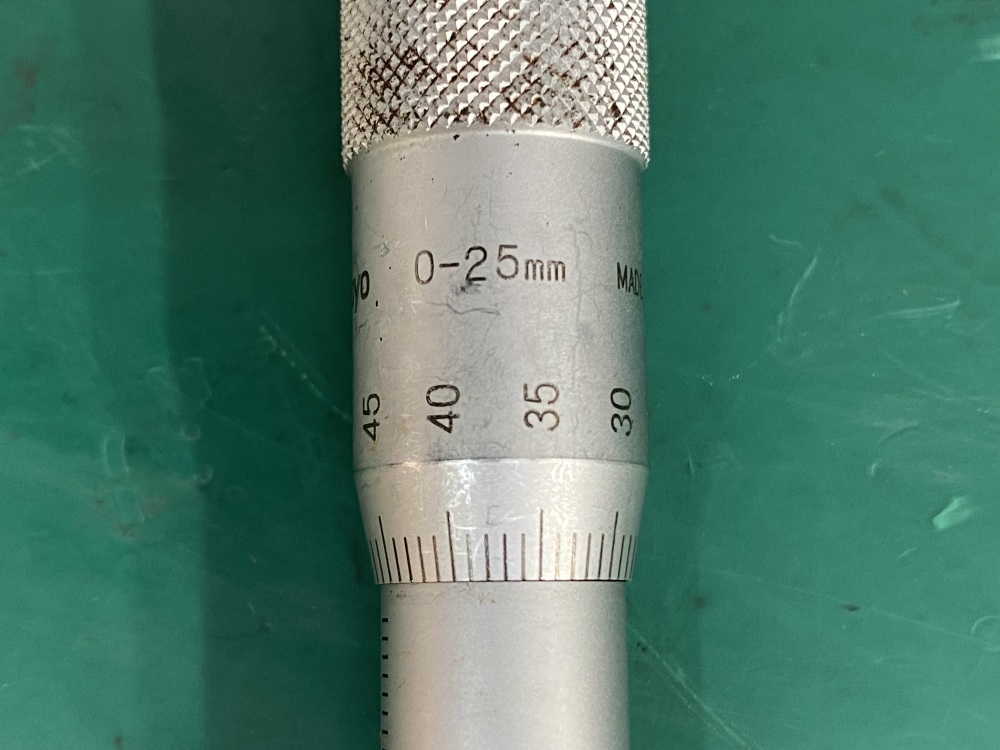 Mitutoyo Micrometer Head 0-25mm 0.01mm -4