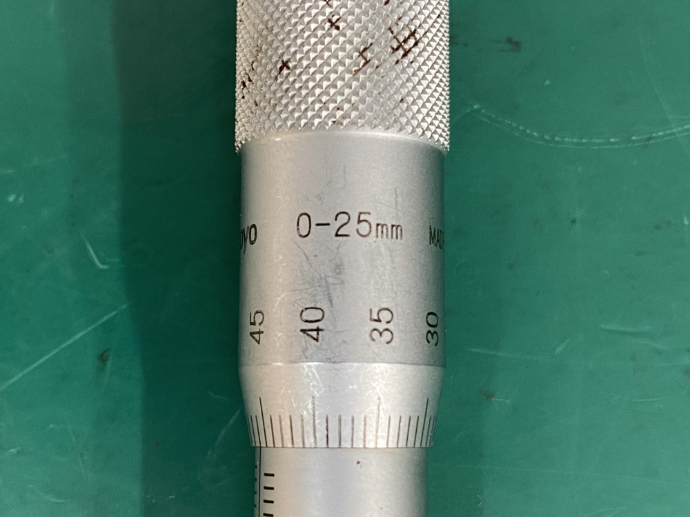 Mitutoyo Micrometer Head 0-25mm 0.01mm -5