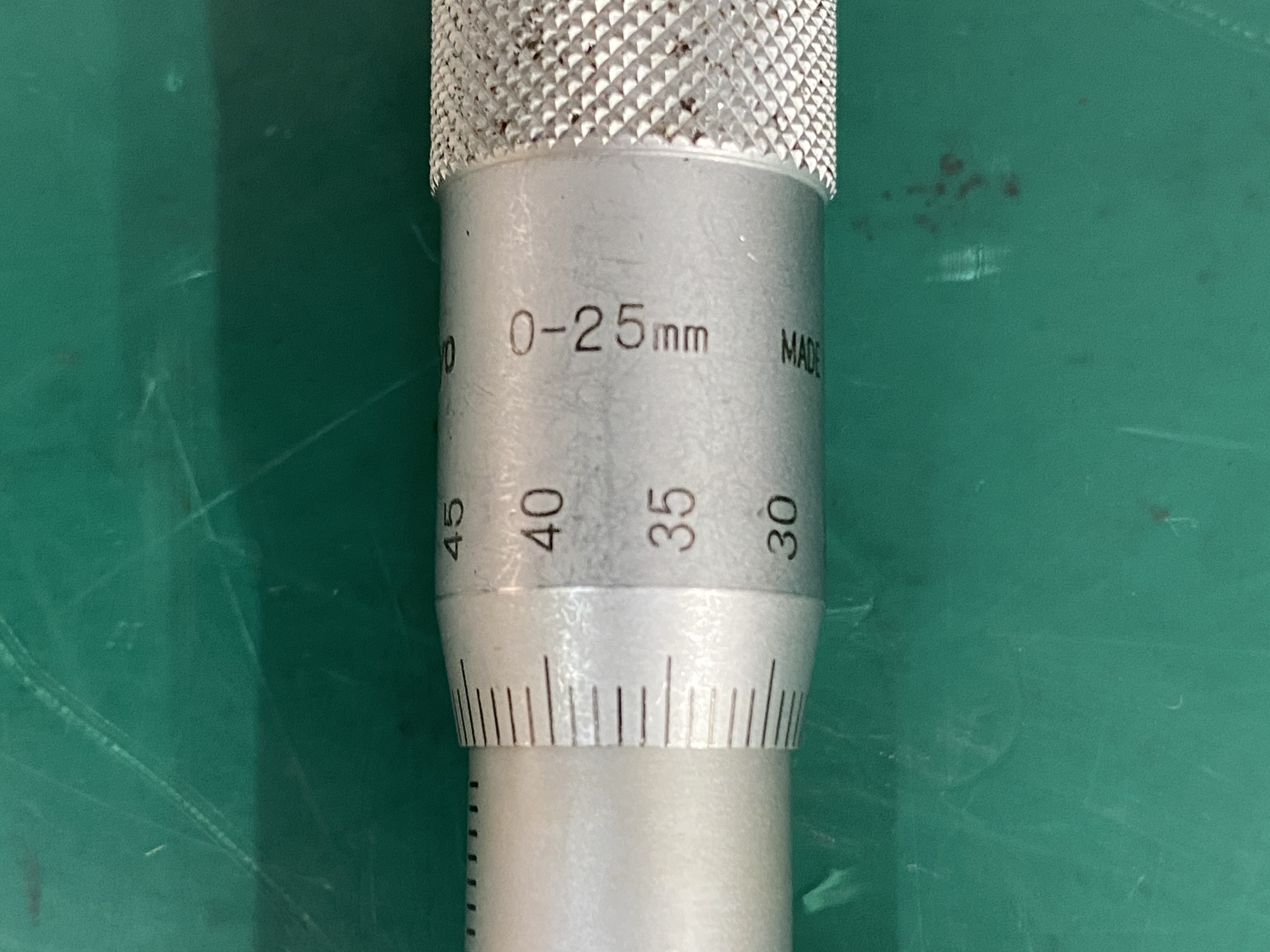 Mitutoyo Micrometer Head 0-25mm 0.01mm -6