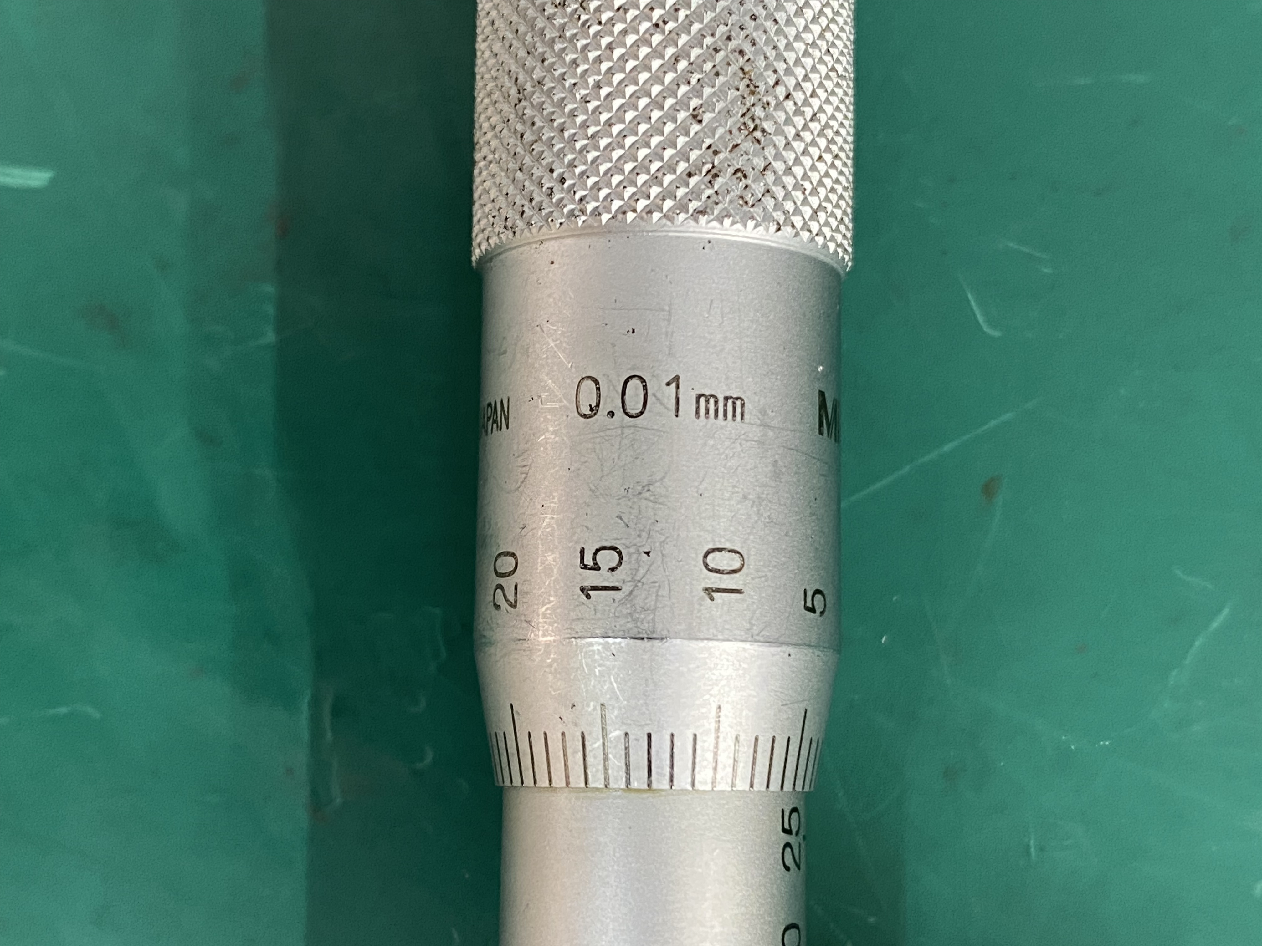 Mitutoyo Micrometer Head 0-25mm 0.01mm -6