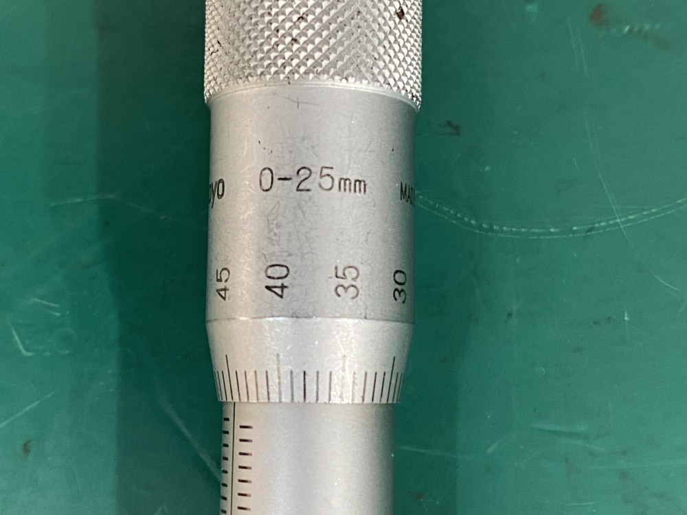 Mitutoyo Micrometer Head 0-25mm 0.01mm -7