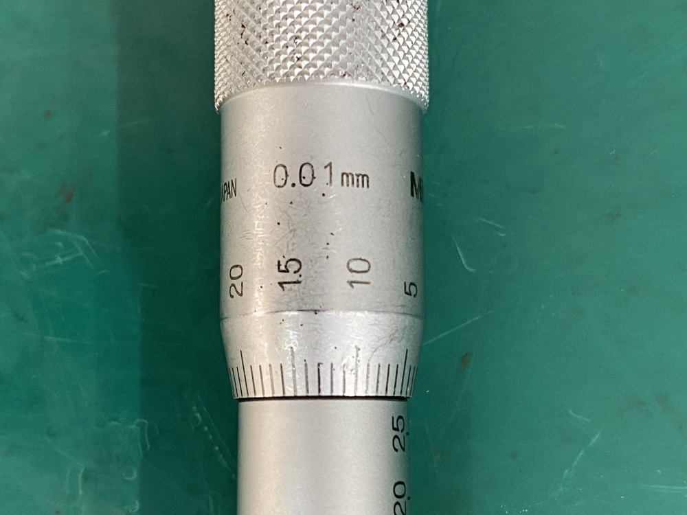 Mitutoyo Micrometer Head 0-25mm 0.01mm -8