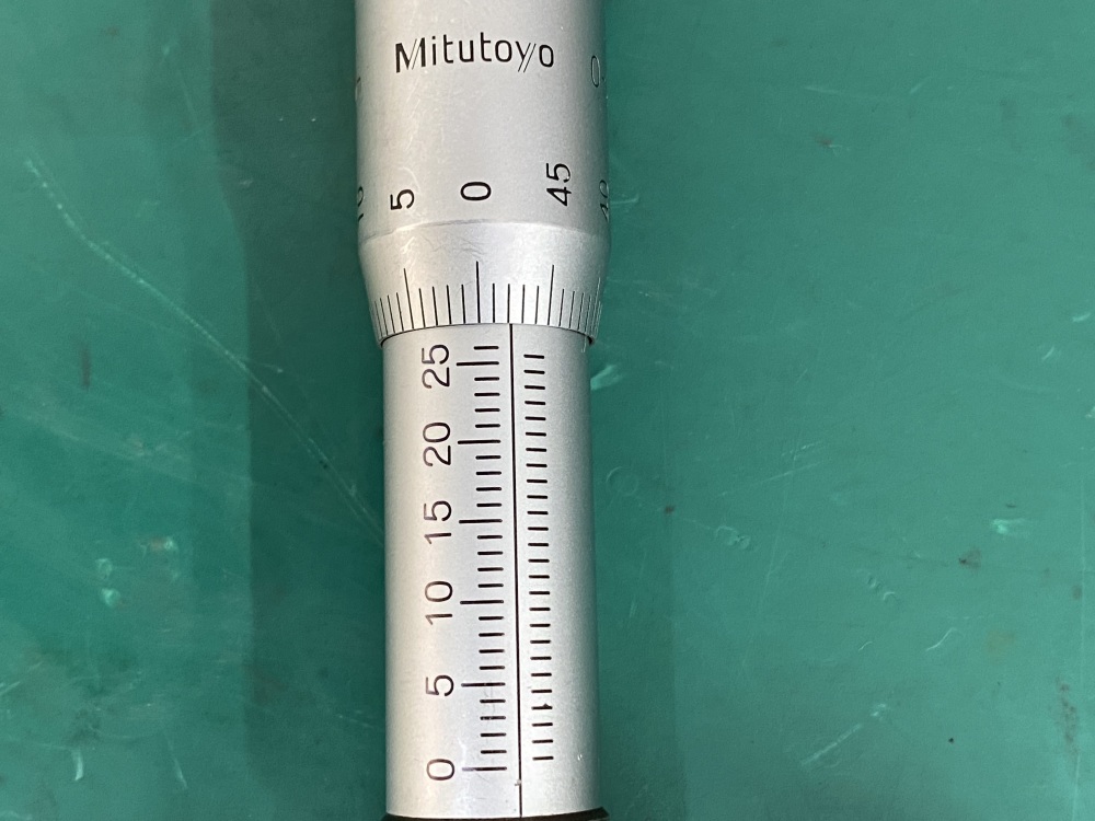 Mitutoyo Micrometer Head 0-25mm 0.01mm -9