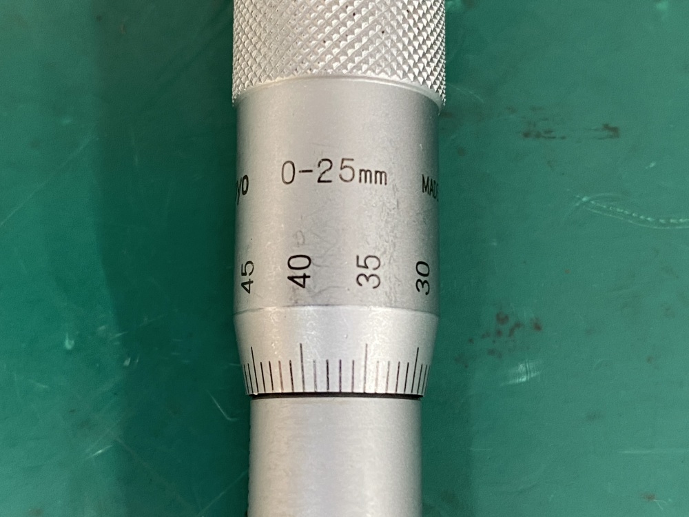 Mitutoyo Micrometer Head 0-25mm 0.01mm -10