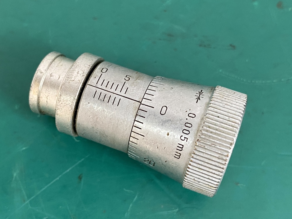 Mitutoyo Micrometer Head 0.005mm -1