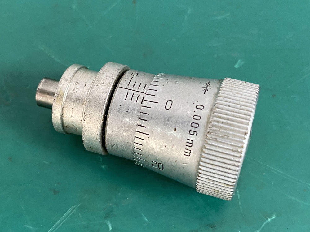 Mitutoyo Micrometer Head 0.005mm -1