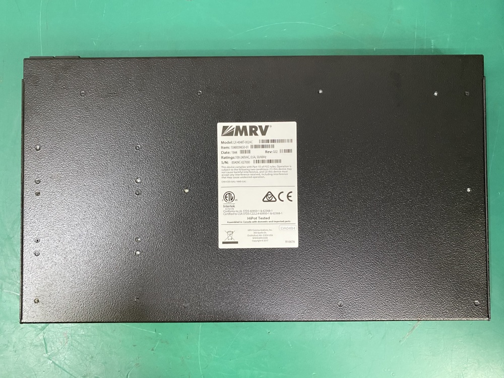 NEW MRV LX-4048T-002AC 48-Port Console Server