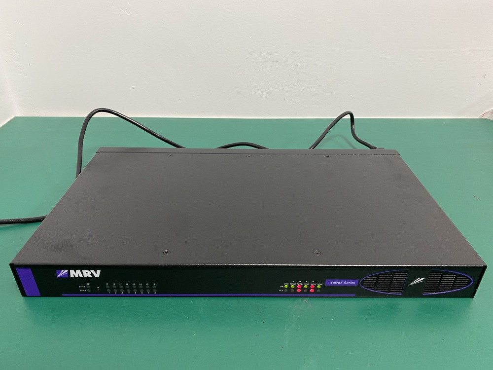 NEW MRV LX-4016T-002AC 16-Port Console Server