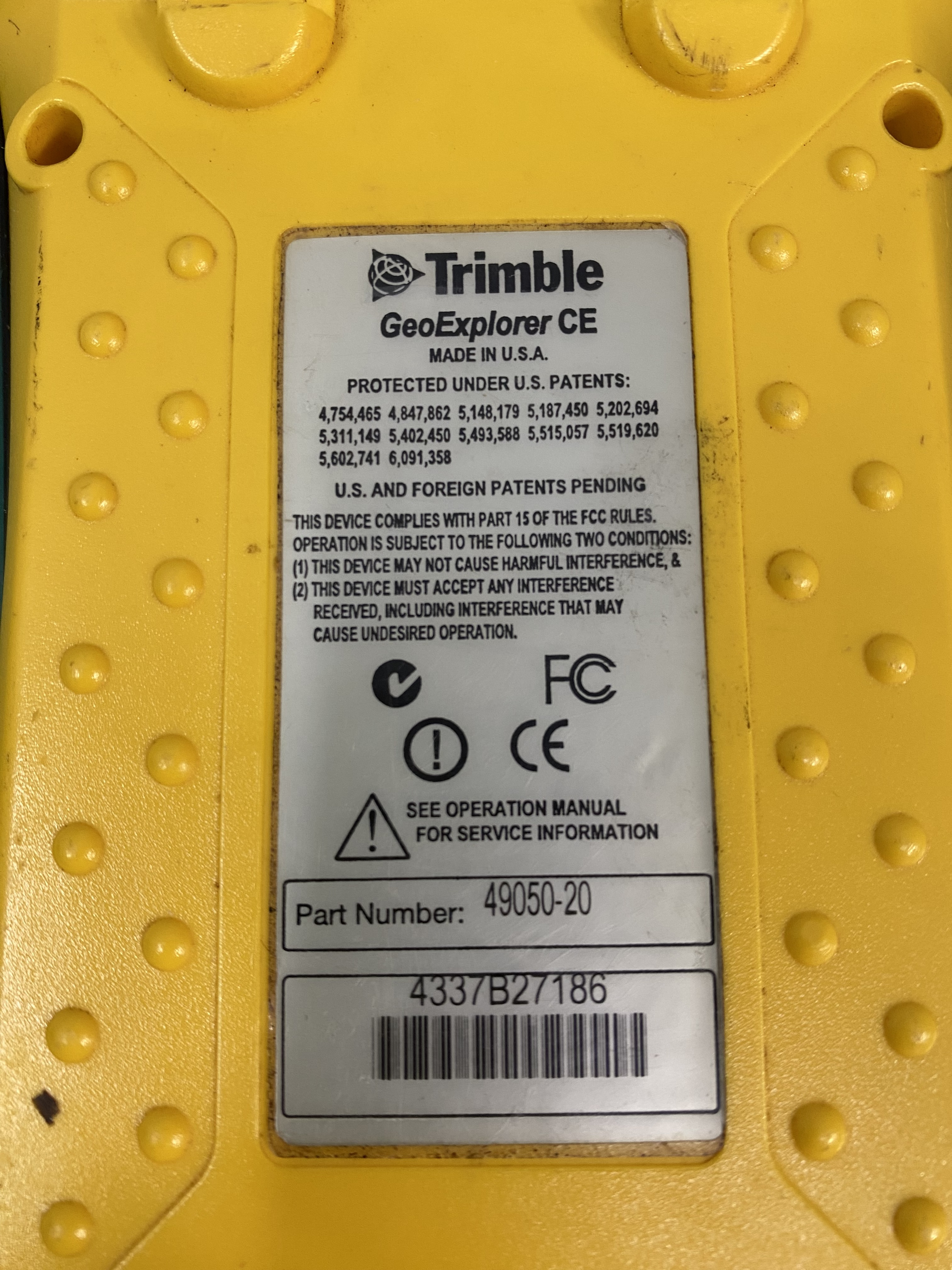 Trimble GeoXT GeoExplorer CE Pocket PC For Parts -1
