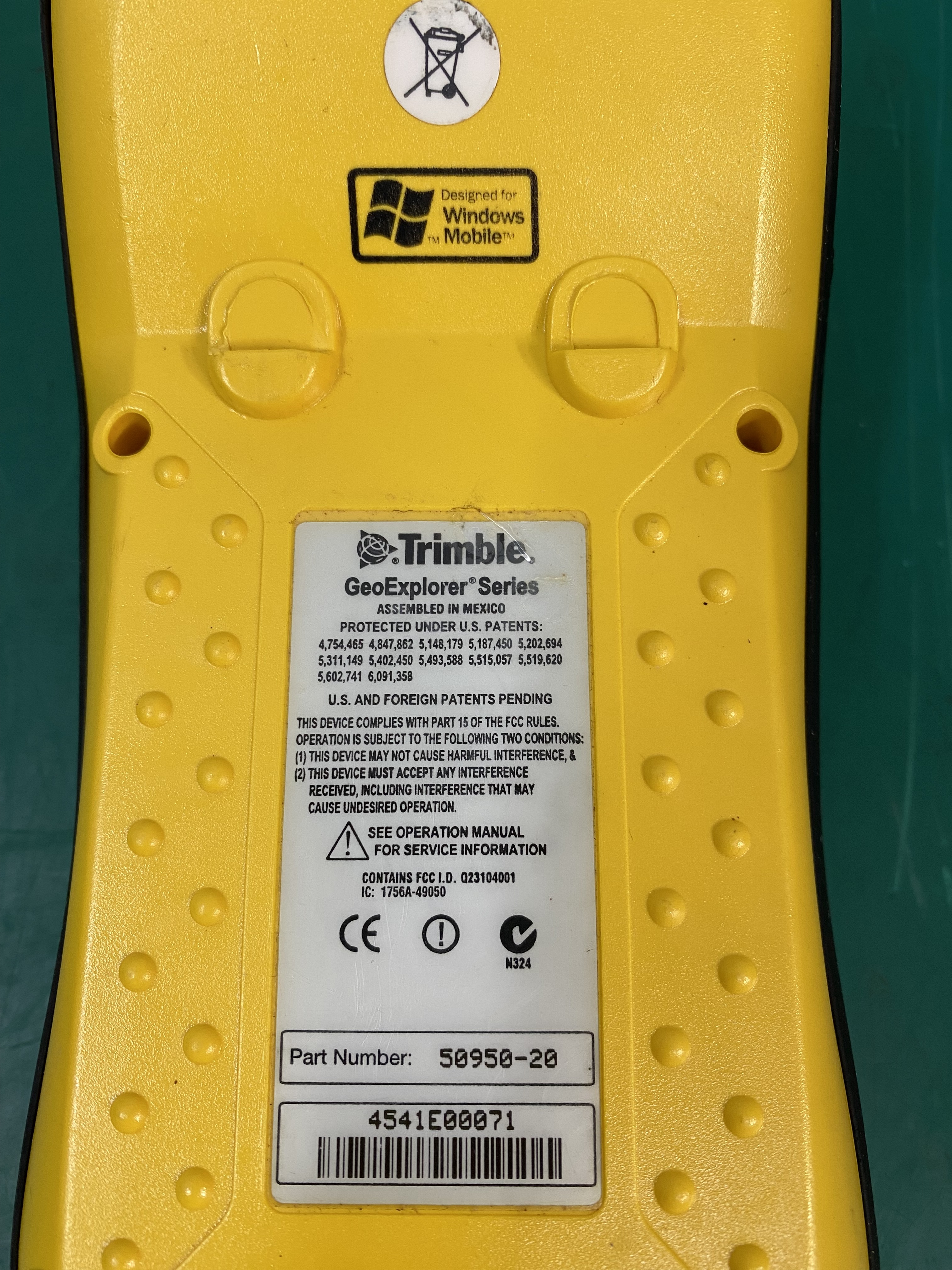 Trimble GeoXT GeoExplorer Series Pocket PC For Parts -2