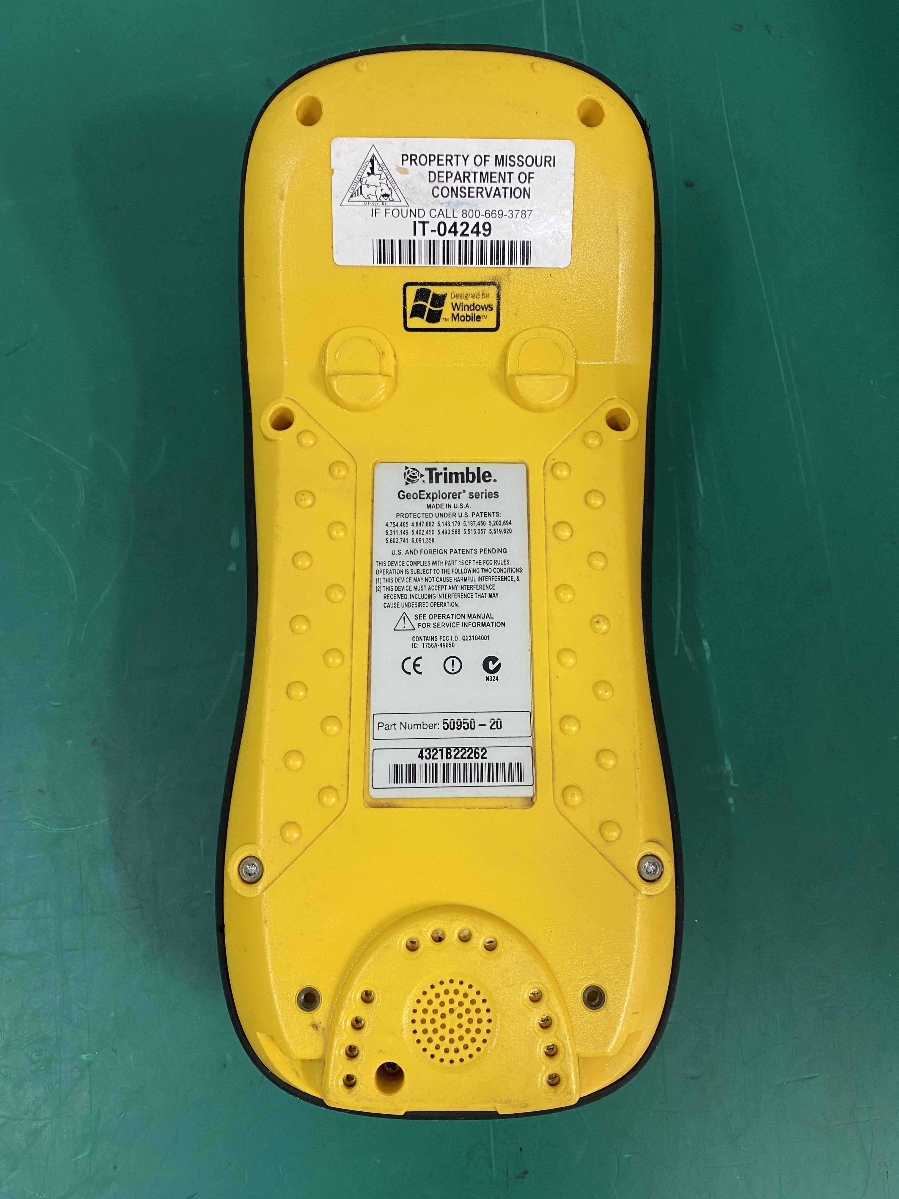 Trimble GeoXT GeoExplorer Series Pocket PC For Parts -3