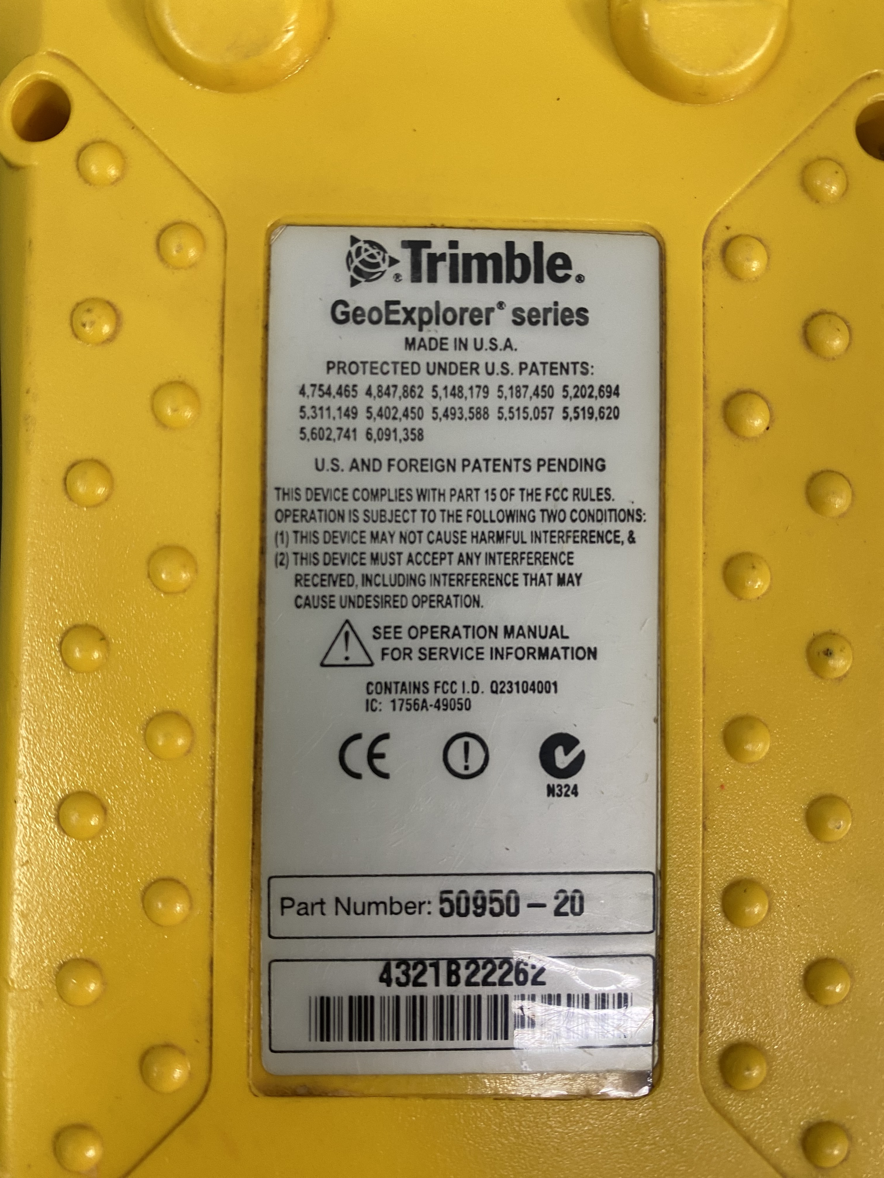 Trimble GeoXT GeoExplorer Series Pocket PC For Parts -3