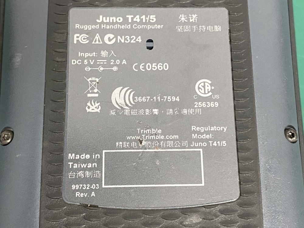 Trimble Juno T41/5 Juno Series Handheld Devices GPS Data Collector Rugged -34