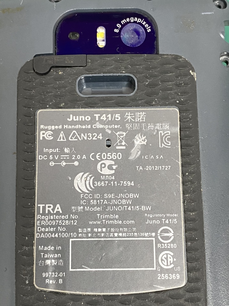 Trimble Juno T41/5 Juno Series Handheld Devices GPS Data Collector Rugged For Parts -50