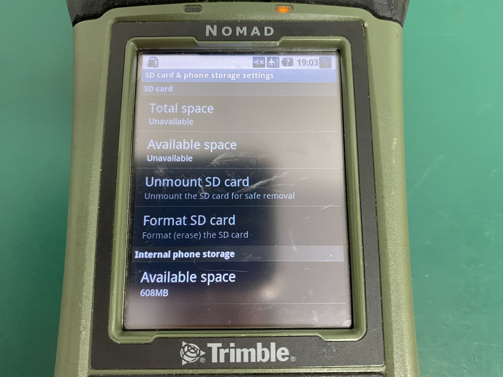 Trimble NOMAD Data Collector -7