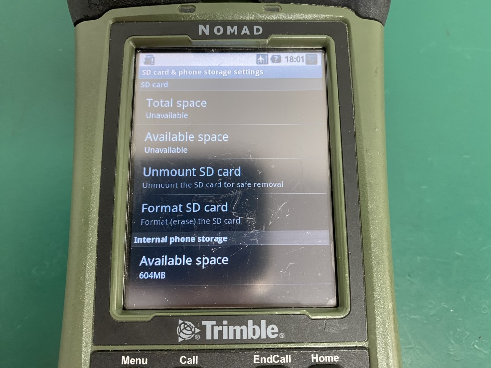 Trimble NOMAD Data Collector -10