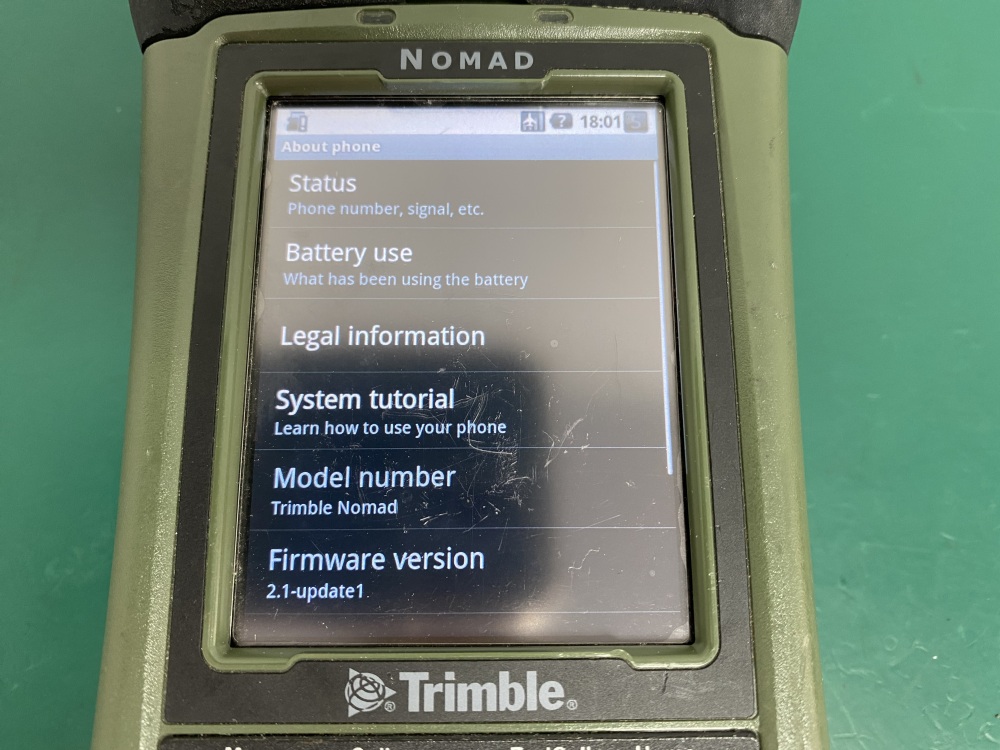 Trimble NOMAD Data Collector -10