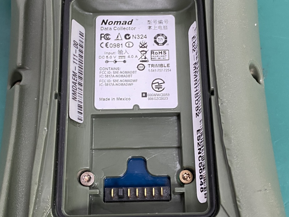 Trimble NOMAD Data Collector -10