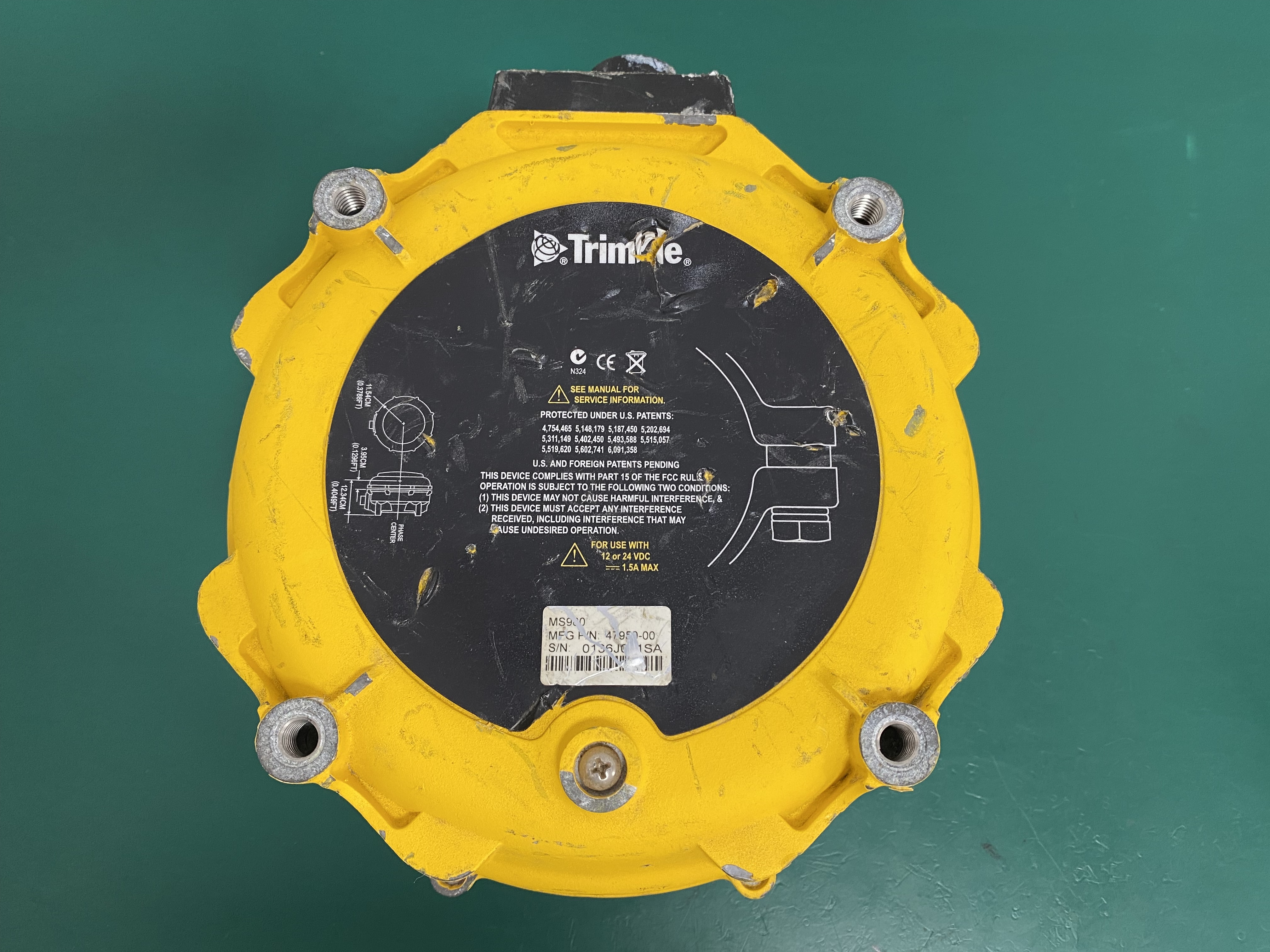 Trimble Cat MS980 Rugged Smart Antenna GPS Receiver For Parts