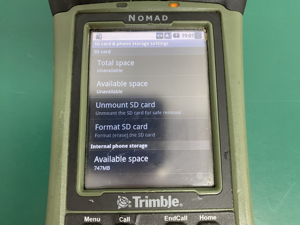 Trimble NOMAD Data Collector -5