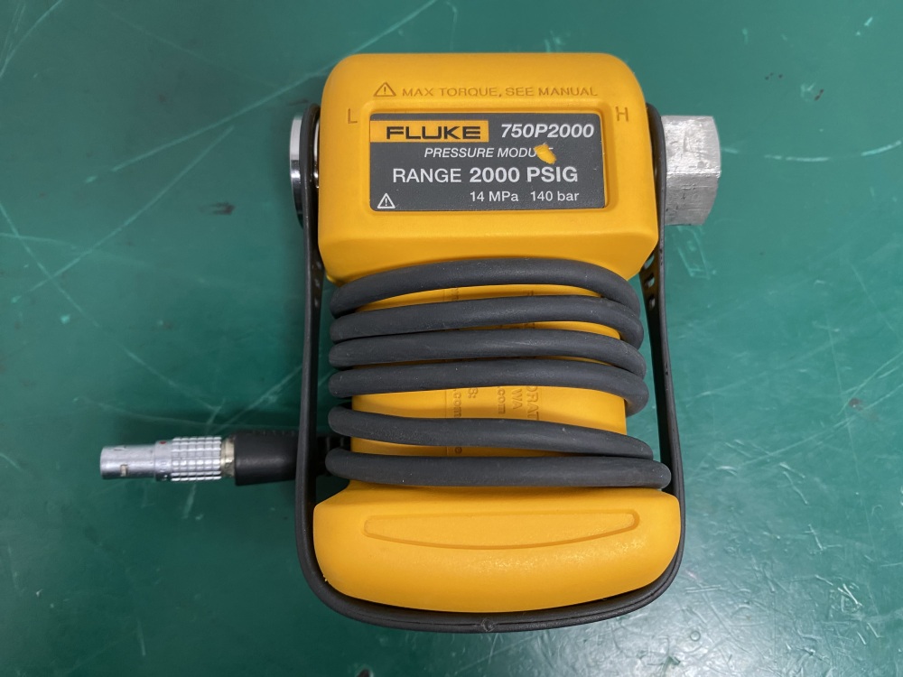 FLUKE 750P2000 PRESSURE MODULE RANGE 2000 PSIG 14 MPa 140 bar