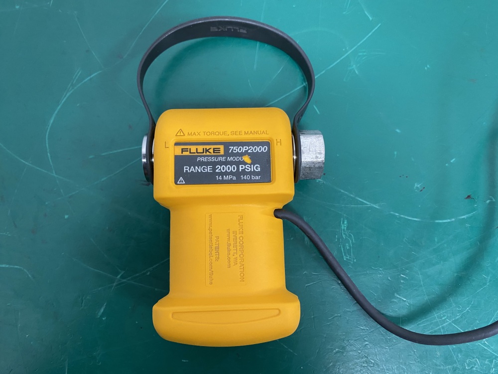 FLUKE 750P2000 PRESSURE MODULE RANGE 2000 PSIG 14 MPa 140 bar